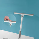 Ergonomic window scraper with rotating head and non-slip grip – cupindy