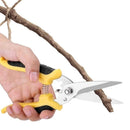 مقص متعدد الاستخدامات للحديقة والمطبخ – شفرات ستانلس بمقبض مريح وغير قابل للانزلاق