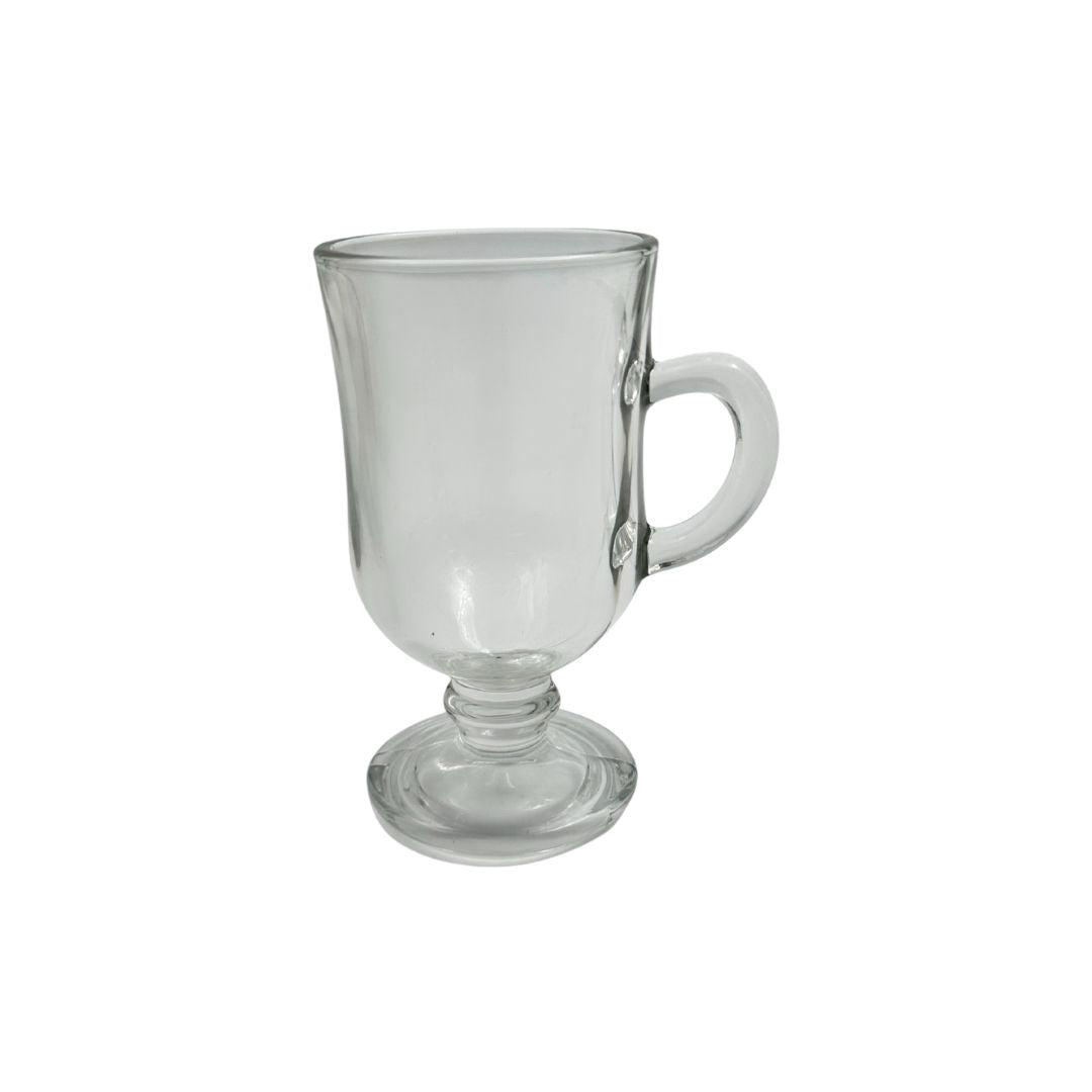 City Glass Premium Royal Glass Cups - 6-Piece Set, 120 ml, Ideal for Coffee and Hot Beverages