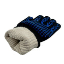 Heat Resistant BBQ Gloves 34x15.5cm With Non-Slip Silicone Grip – Aramid Fiber & Cotton Lining For Safe Cooking
