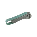 طقم ملاعق قياس – 6 قطع أدوات مطبخ بلاستيك للخبز والطبخ بدقة