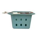 داني هوم حامل إسفنجة حوض سيليكون 17×16×10 سم – منظم مرن لأدوات التنظيف