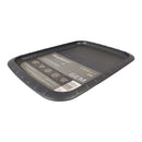 Black tray with 'Ravenna' branding on a white background