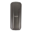 Black rectangular object with 'Guardini' branding on a white background