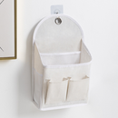 Hanging Fabric Wall Organizer With Multiple Pockets For Home Storage And Decoration