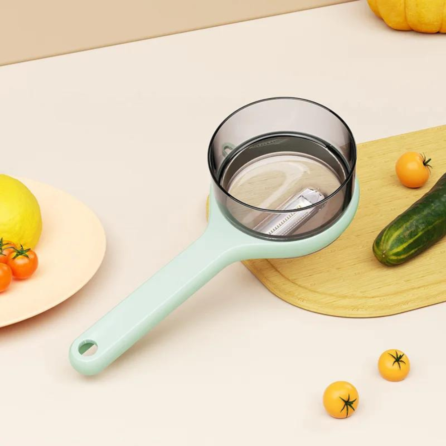Kitchen Multi-Functional Peeler With Bucket Storage