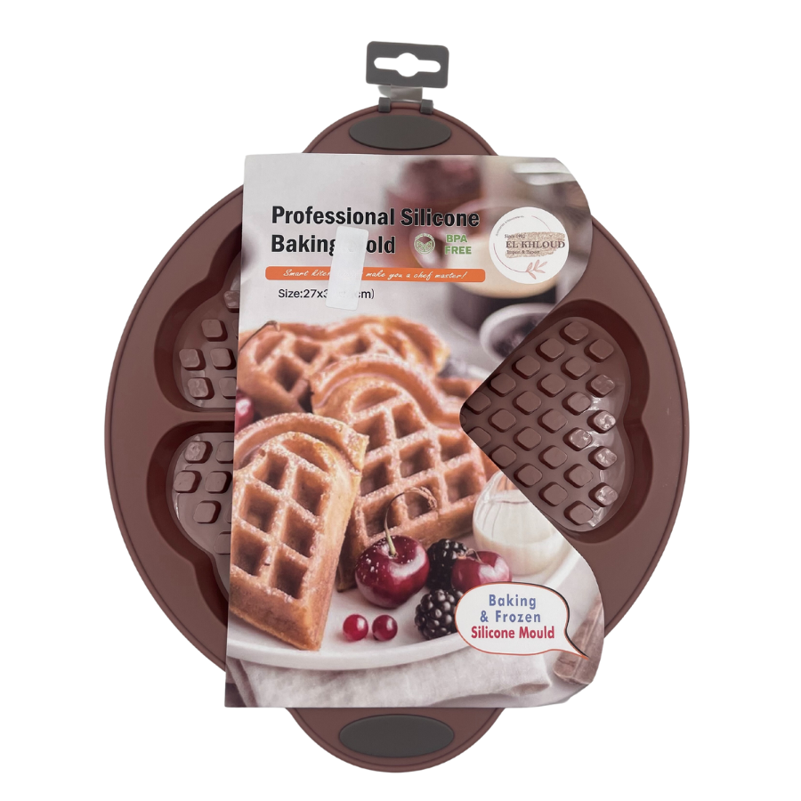 EL KHLOUD - Nonstick Professional Silicone Baking Mold - 33cm - EK3292