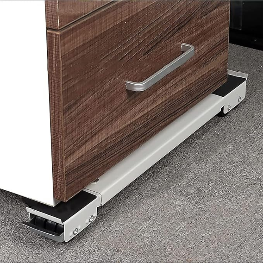 Adjustable Washing Machine Base Stand - Heavy Duty, Anti-Vibration, Universal Fit
