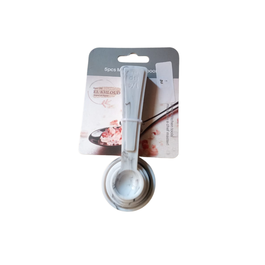 EL KHLOUD - Set of 5 Pieces Small Measuring Spoons - EK1356