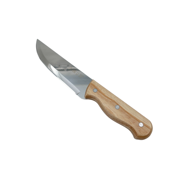 Jen Feng Wide Kitchen Knife With Wooden Handle - Size 6