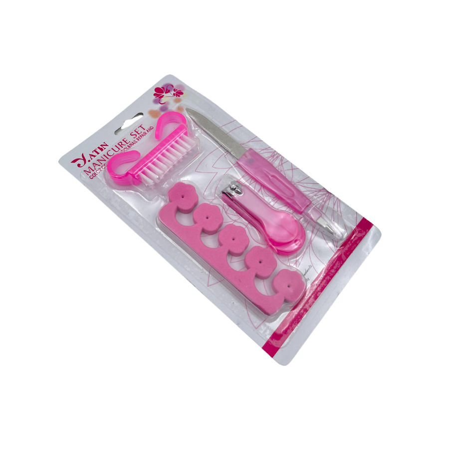 Y.Atin Set Of 4 Pieces Manicure Pedicure Tools & Nail Care