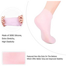 Silicone Moisturizing Socks - Hydrating, Softening, and Anti-Cracking for Smooth Feet