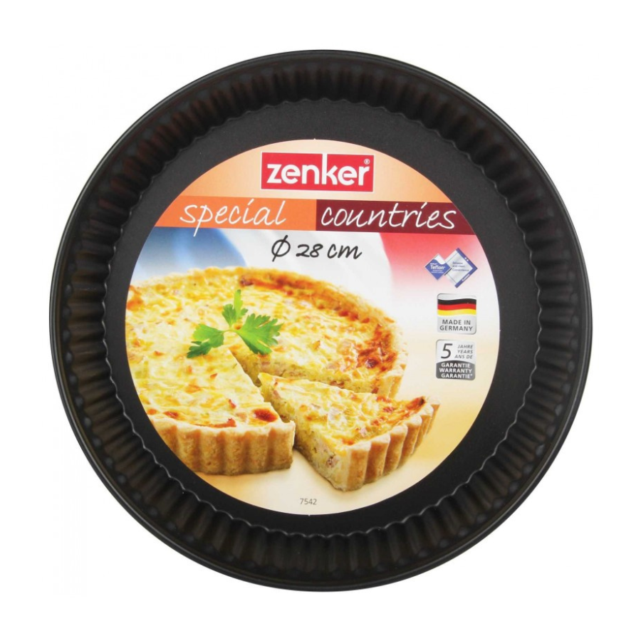 Non-stick Zenker 28 cm tarte tin for perfect baking results – Cupindy