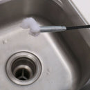 أداة تنظيف البالوعات المرنة 160 سم من الستانلس ستيل بمقبض نابضي