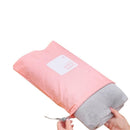 Multi-size travel storage pouches for clothes and shoes