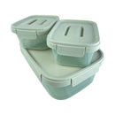 Transparent Food Storage Containers – Space-Saving & Airtight Set Ideal for Kitchen Organization | Cupindy Egypt