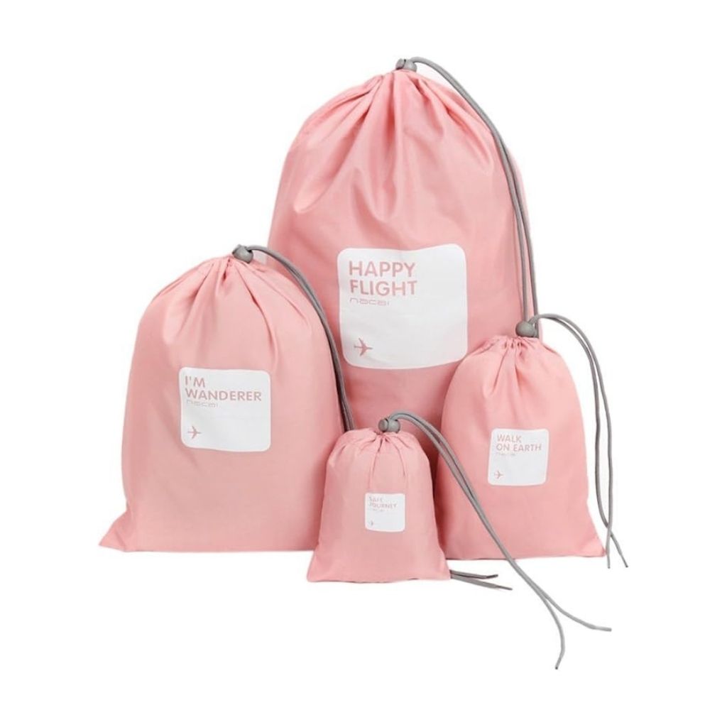 Packing bag set for smart and space-saving travel storage