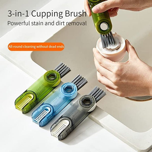 3 in 1 Multifunctional Cleaning Brush - Multi Colors - Cupindy