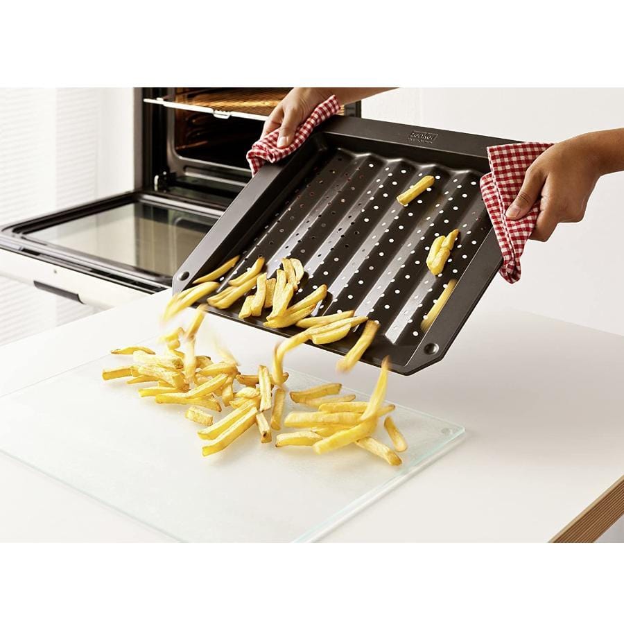 Zenker Baking and Frying Tray with Perforated Surface - 38 cm | Cupindy