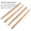 Natural bamboo chopsticks for dining, long and durable – cupindy