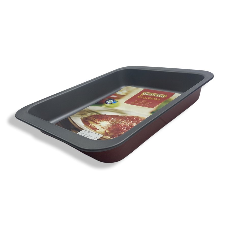 Guardini Bakeware Red Rossana Rectangular Lasagna, LB54022, 28cm - Cupindy