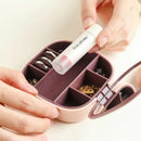 Portable Jewelry Organizer Box with Mirror - Cupindy