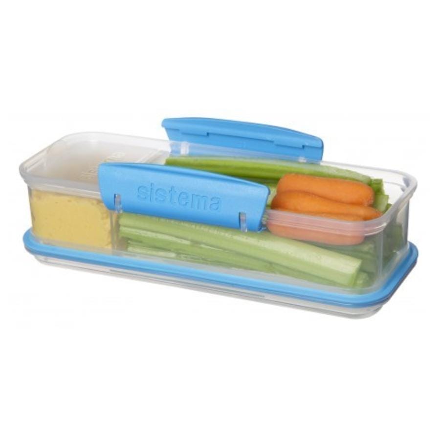 Sistema Snack Attack 410ml Lunch Box With Secure Clips In Random Colors | Cupindy