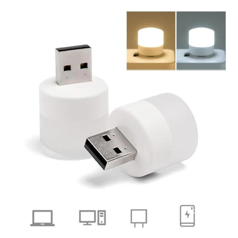 Small 5V USB port Book reading Lights - 1 Piece - Cupindy