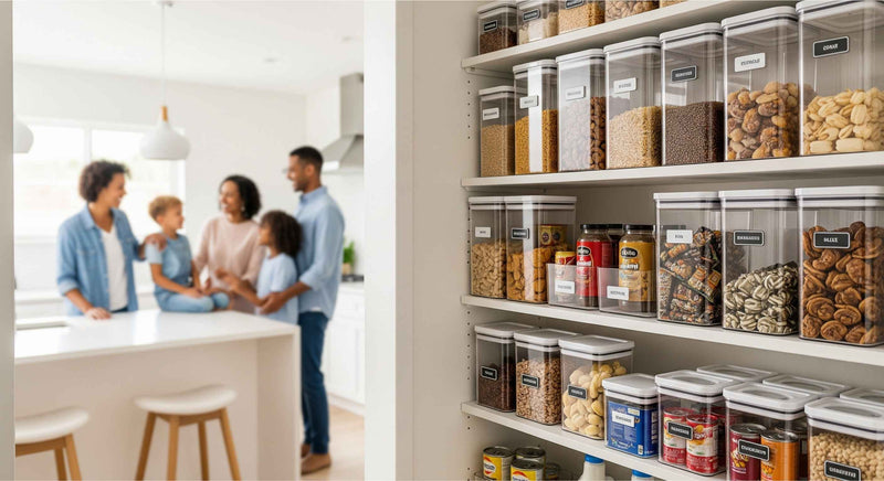 The Ultimate Step-by-Step Guide to Small Pantry Organization for Families