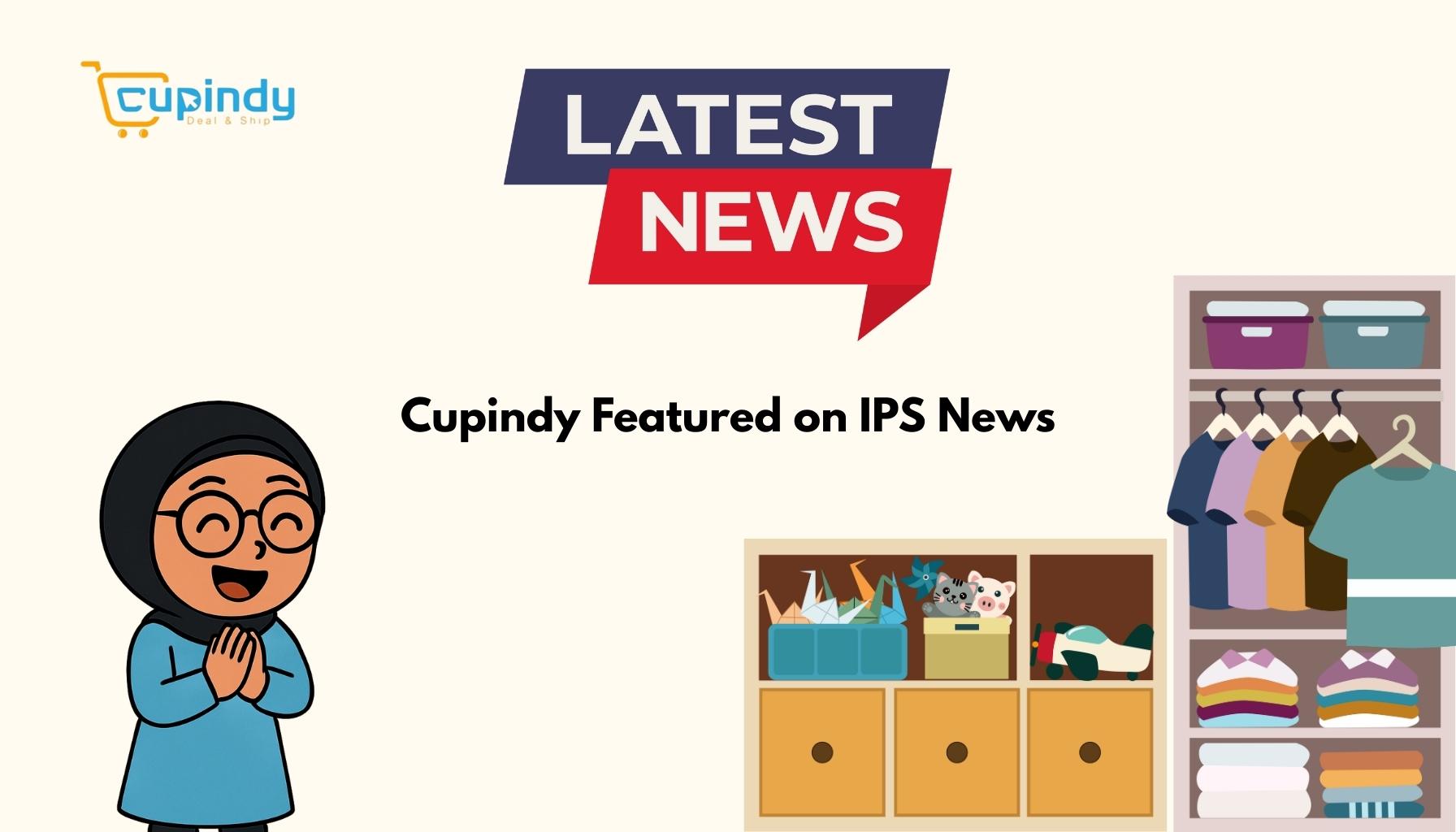Cupindy Recognized by IPS News for Best Kitchen Organization Solutions