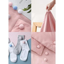 Quilt & Blanket Holders Set of 12 – Soft Needle Fasteners for Secure Bedding Without Damage