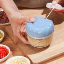 Manual Pull Food Chopper For Garlic, Onion And Vegetables