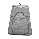 3-Piece Bathroom Mat Set With Toilet Cover and Pedestal Rug – Non-Slip Soft Microfiber Design