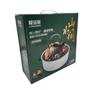 LONGZIWEI Charcoal Table Grill Medium Round, Portable Design For Indoor And Outdoor Use