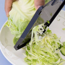 قاطعة خضار قابلة للتعديل من ماستر شيف مع واقي أمان | أداة متينة للمطبخ لتقطيع دقيق