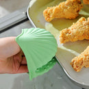 2-Piece Silicone Lotus Oven Mitts For Hot Cookware