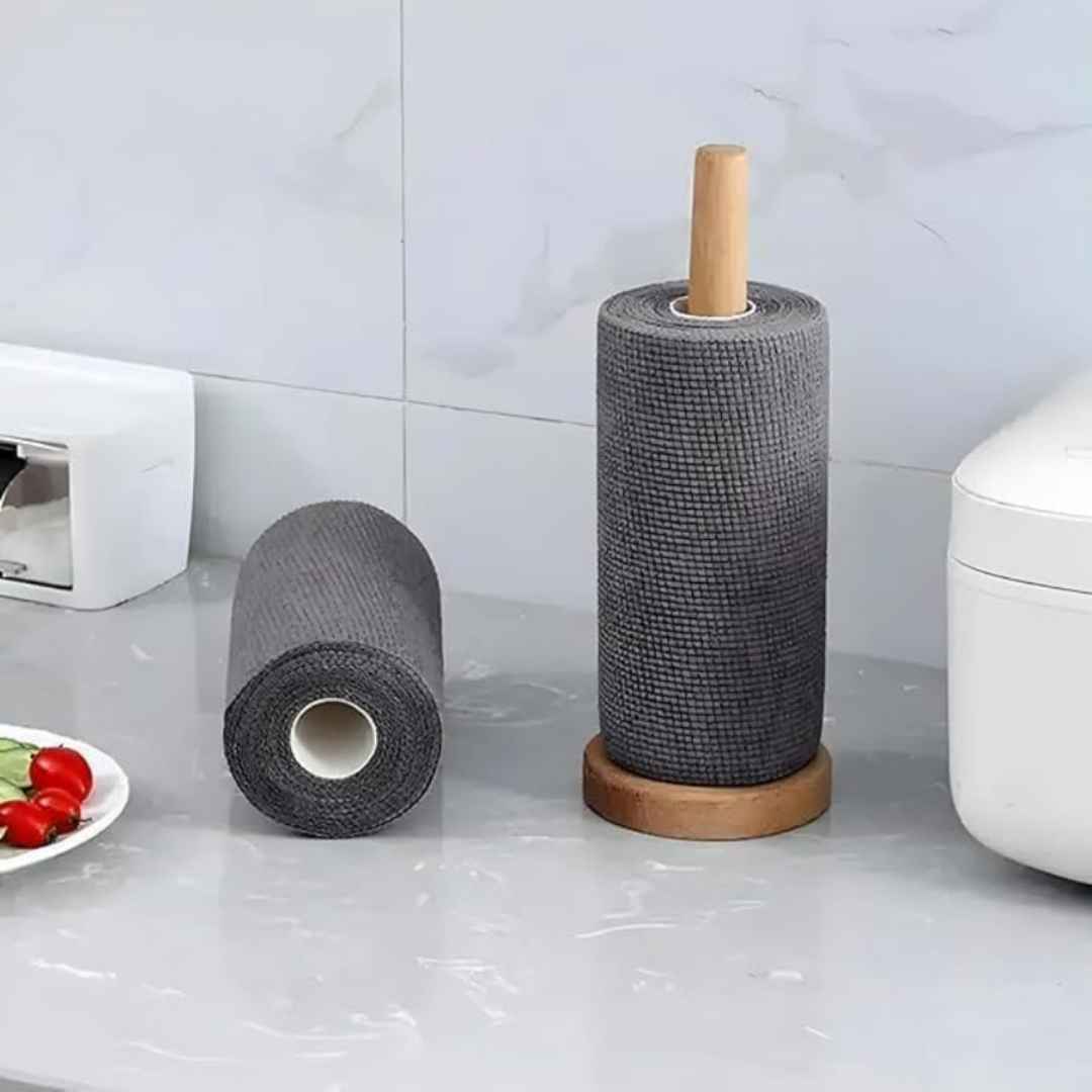 Durable kitchen rags on a roll, tear-resistant and reusable – 25 pieces – cupindy
