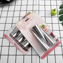 3-Piece Stainless Steel Pastry Cone Mold Set