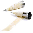 3-Piece Stainless Steel Pastry Cone Mold Set