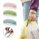 Set of 3 silicone bag handle grips for carrying heavy shopping bags with finger protection | Cupindy
