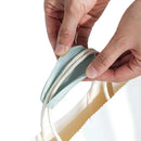 Non-slip silicone handle grips for easy bag carrying, reusable design | Cupindy