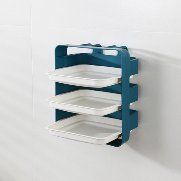 Multi-purpose wall organizer with 3 removable shelves – Cupindy