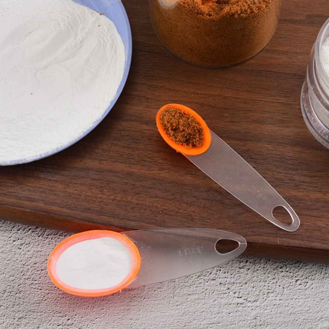Measuring spoon set with ring holder, lightweight and durable for daily cooking | Cupindy