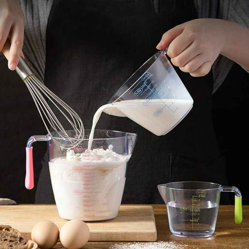 Transparent 900 ml measuring jug for kitchen liquids or baking – cupindy