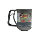 Stainless Steel Flour Sifter Cup – Handheld Baking Tool For Cakes, Pastries & Bread