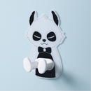Adorable Animal Wall Hook - Self-Adhesive Hook for Cables, Keys, And More - Single Piece