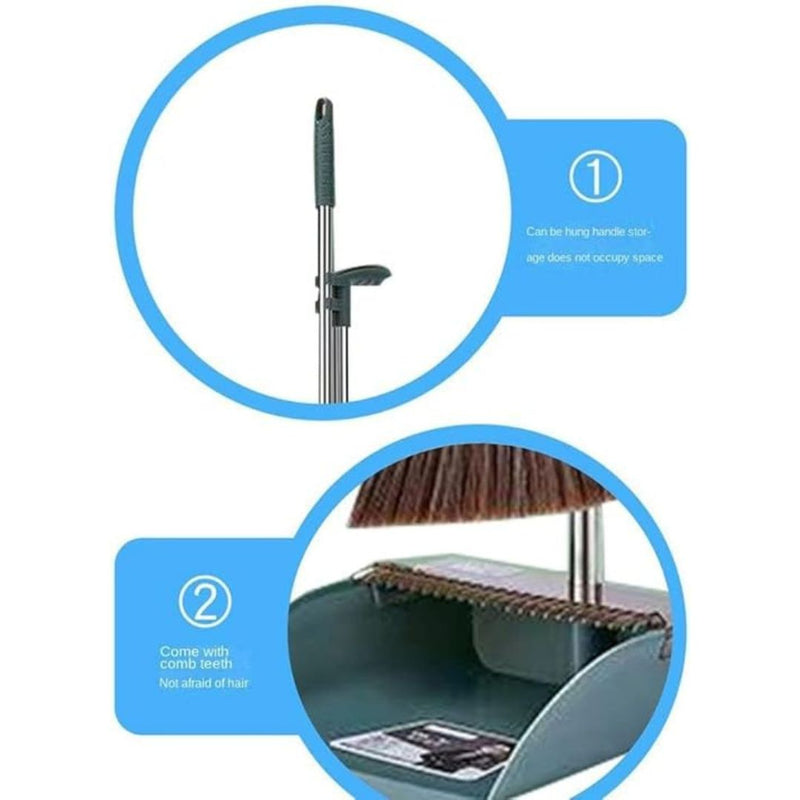 Compact Cleaning Set With Standing Dustpan – Cupindy