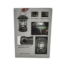 Solar Camping Lantern LED Metal Body With Hanging Handle For Outdoor And Emergency Use
