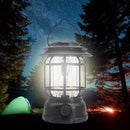 Solar Camping Lantern LED Metal Body With Hanging Handle For Outdoor And Emergency Use