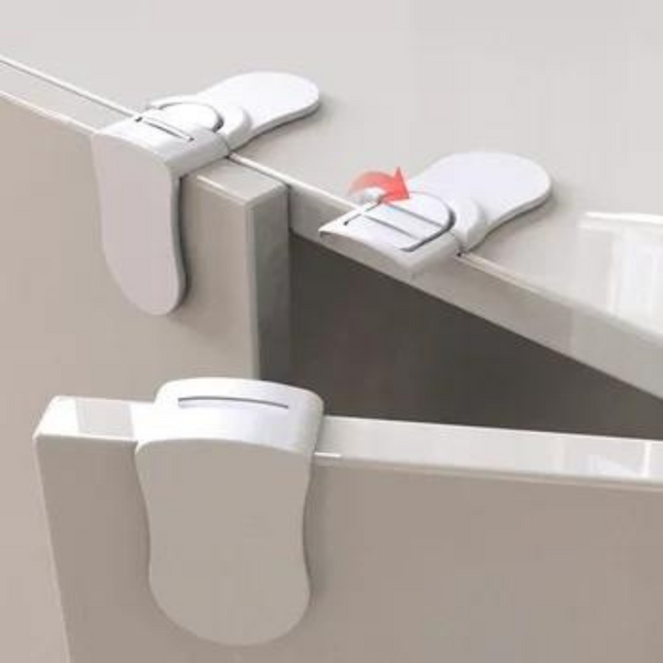 Child safety cabinet locks for home security